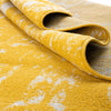 Brighton Stripes Collection Area Rug - Sussex (Yellow) Square Yellow  lifestyle 11