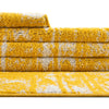 Brighton Stripes Collection Area Rug - Sussex (Yellow) Square Yellow  lifestyle 12