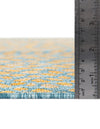 Urban Oasis Rugs Collection Area Rug -  Terrace (Yellow and Aqua) Round Yellow and Aqua  lifestyle 3