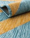 Urban Oasis Rugs Collection Area Rug -  Highrise (Yellow and Aqua) Square Yellow and Aqua  lifestyle 5