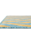 Urban Oasis Rugs Collection Area Rug -  Highrise (Yellow and Aqua) Square Yellow and Aqua  lifestyle 7