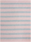 Urban Oasis Rugs Collection Area Rug -  District (Pink and Aqua) Rectangle Pink and Aqua Main
