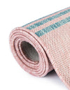 Urban Oasis Rugs Collection Area Rug -  District (Pink and Aqua) Square Pink and Aqua  lifestyle 10
