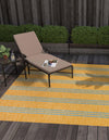 Urban Oasis Rugs Collection Area Rug -  District (Yellow and Aqua) Square Yellow and Aqua  lifestyle 0