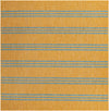 Urban Oasis Rugs Collection Area Rug -  District (Yellow and Aqua) Square Yellow and Aqua Main