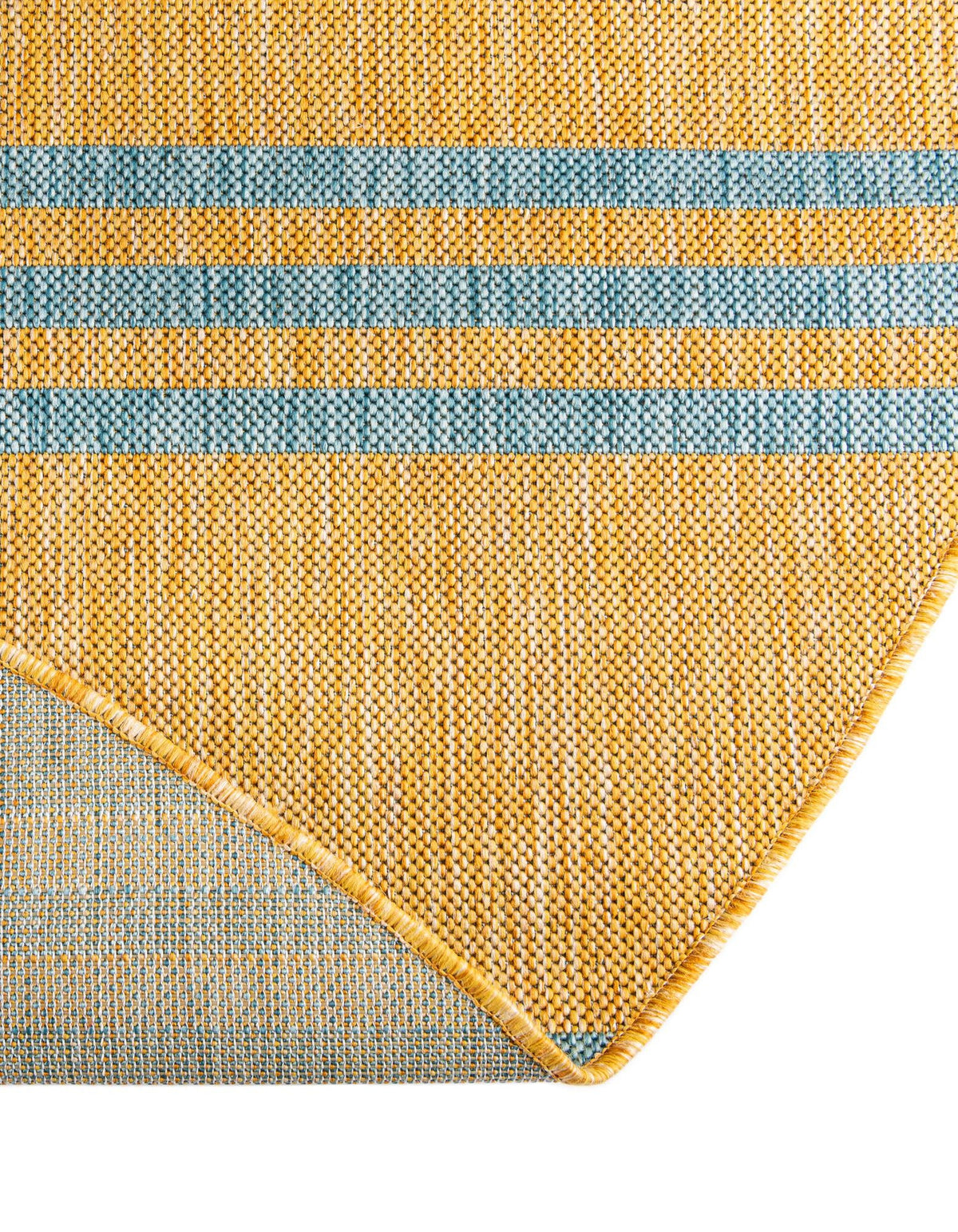 Urban Oasis Rugs Collection Area Rug -  District (Yellow and Aqua) Round Yellow and Aqua  lifestyle 10