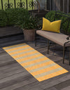 Urban Oasis Rugs Collection Area Rug -  District (Yellow and Aqua) Runner Yellow and Aqua  lifestyle 0