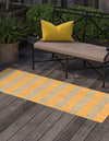 Urban Oasis Rugs Collection Area Rug -  District (Yellow and Aqua) Runner Yellow and Aqua  lifestyle 2