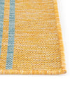 Urban Oasis Rugs Collection Area Rug -  District (Yellow and Aqua) Runner Yellow and Aqua  lifestyle 5