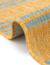 Urban Oasis Rugs Collection Area Rug -  District (Yellow and Aqua) Runner Yellow and Aqua  lifestyle 8