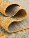 Urban Oasis Rugs Collection Area Rug -  District (Yellow and Aqua) Runner Yellow and Aqua  lifestyle 11