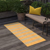 Urban Oasis Rugs Collection Area Rug -  District (Yellow and Aqua) Runner Yellow and Aqua  lifestyle 13