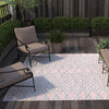 Urban Oasis Rugs Collection Area Rug -  Boulevard (Pink and Aqua) Square Pink and Aqua  lifestyle 13