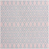 Urban Oasis Rugs Collection Area Rug -  Boulevard (Pink and Aqua) Square Pink and Aqua Main