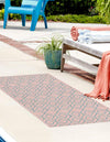 Urban Oasis Rugs Collection Area Rug -  Boulevard (Pink and Aqua) Runner Pink and Aqua  lifestyle 2