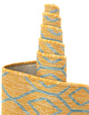 Urban Oasis Rugs Collection Area Rug -  Boulevard (Yellow and Aqua) Oval Yellow and Aqua  lifestyle 13