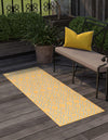 Urban Oasis Rugs Collection Area Rug -  Boulevard (Yellow and Aqua) Runner Yellow and Aqua  lifestyle 0