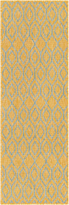 Urban Oasis Rugs Collection Area Rug -  Boulevard (Yellow and Aqua) Runner Yellow and Aqua Main