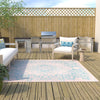 Urban Oasis Rugs Collection Area Rug -  Penthouse (Pink and Aqua) Square Pink and Aqua  lifestyle 14
