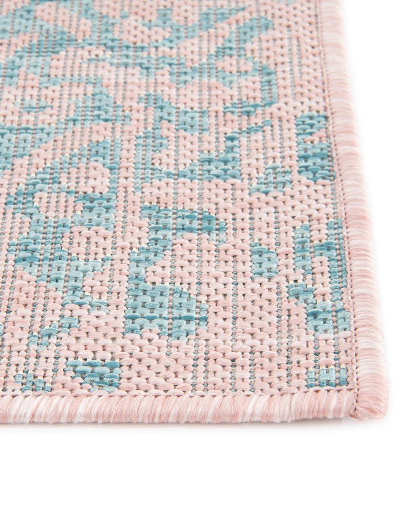 Urban Oasis Rugs Collection Area Rug -  Penthouse (Pink and Aqua) Runner Pink and Aqua  lifestyle 5