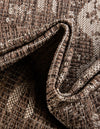 Desert Nomad Terrace Collection Area Rug - Sahara (Brown) Rectangle Brown  lifestyle 35