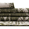 Desert Nomad Terrace Collection Area Rug - Sahara (Green) Rectangle Green  lifestyle 34