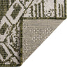 Desert Nomad Terrace Collection Area Rug - Sahara (Green) Rectangle Green  lifestyle 40