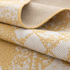 Desert Nomad Terrace Collection Area Rug - Sahara (Yellow) Rectangle Yellow  lifestyle 34