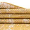 Desert Nomad Terrace Collection Area Rug - Sahara (Yellow) Square Yellow  lifestyle 12