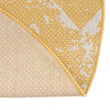 Desert Nomad Terrace Collection Area Rug - Sahara (Yellow) Round Yellow  lifestyle 5