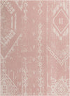 Desert Nomad Terrace Collection Area Rug - Sahara (Pink) Rectangle Pink Main