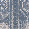 Desert Nomad Terrace Collection Area Rug - Sahara (Blue) Square Blue Main
