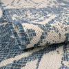 Desert Nomad Terrace Collection Area Rug - Sahara (Blue) Runner Blue  lifestyle 4