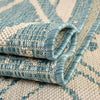 Desert Nomad Terrace Collection Area Rug - Sahara (Light Aqua) Rectangle Light Aqua  lifestyle 31
