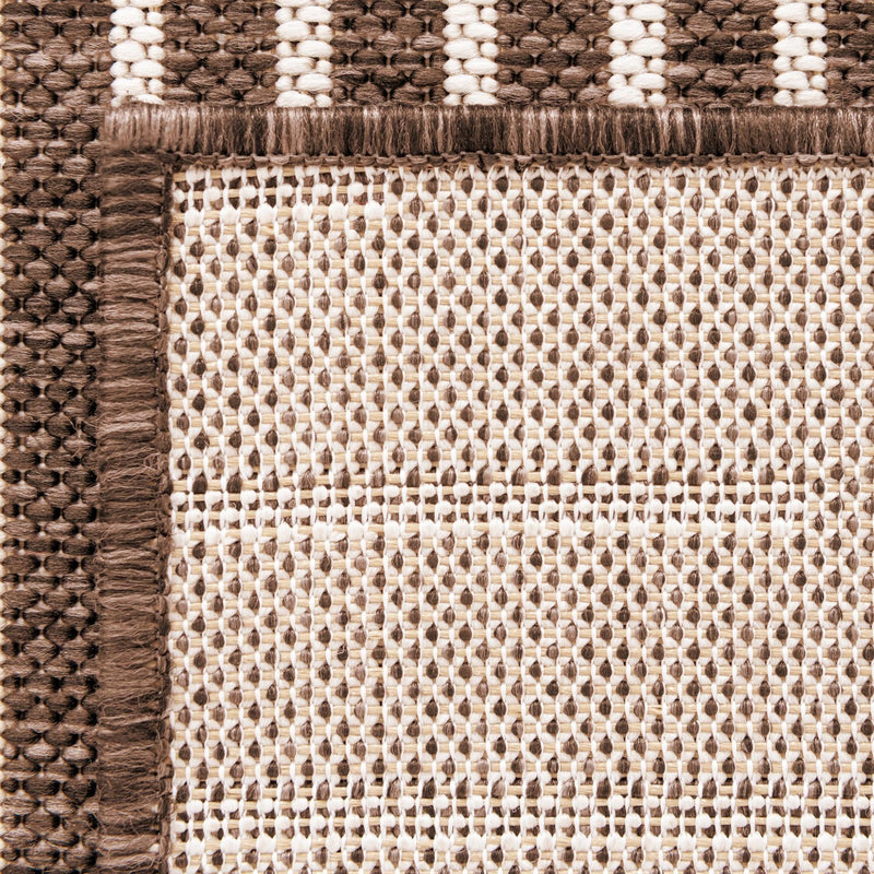 Urban Terrace Collection Area Rug -  Chelsea (Brown) Rectangle Brown  lifestyle 29