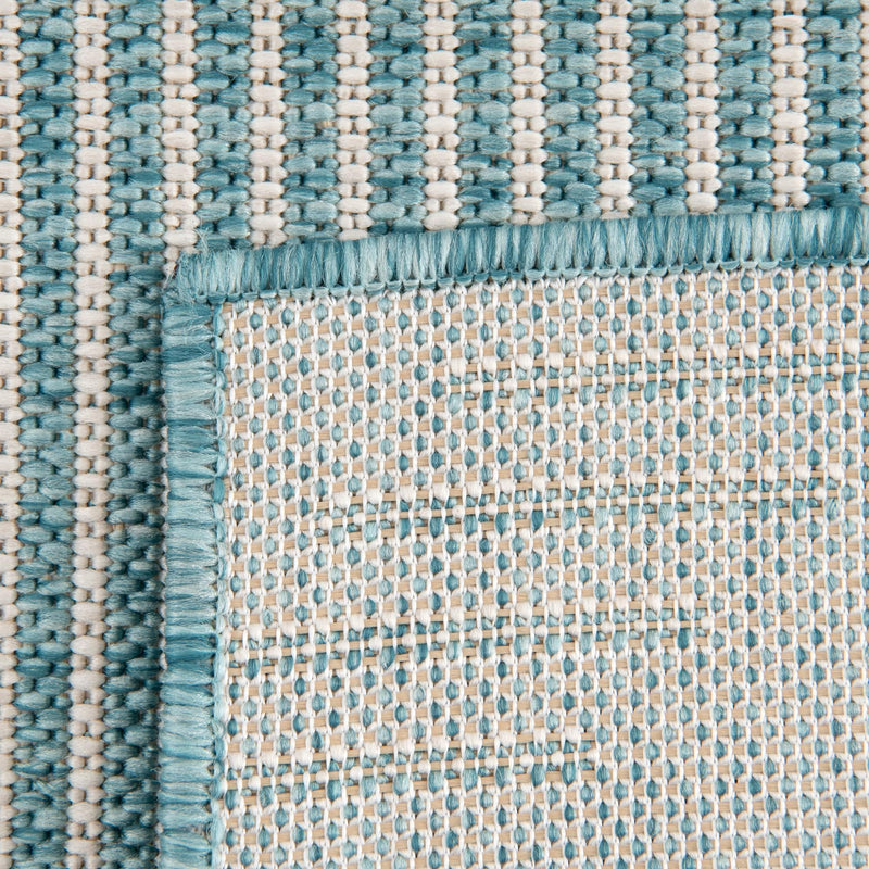 Urban Terrace Collection Area Rug -  Chelsea (Light Aqua) Rectangle Light Aqua  lifestyle 35