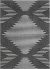 Urban Terrace Collection Area Rug -  Chelsea (Charcoal Gray) Rectangle Charcoal Gray Main
