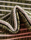 Urban Terrace Collection Area Rug -  Chelsea (Green) Round Green  lifestyle 8