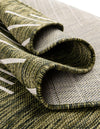 Urban Terrace Collection Area Rug -  Chelsea (Green) Round Green  lifestyle 17