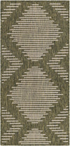 Urban Terrace Collection Area Rug -  Chelsea (Green) Runner Green Main