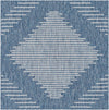 Urban Terrace Collection Area Rug -  Chelsea (Blue) Square Blue Main