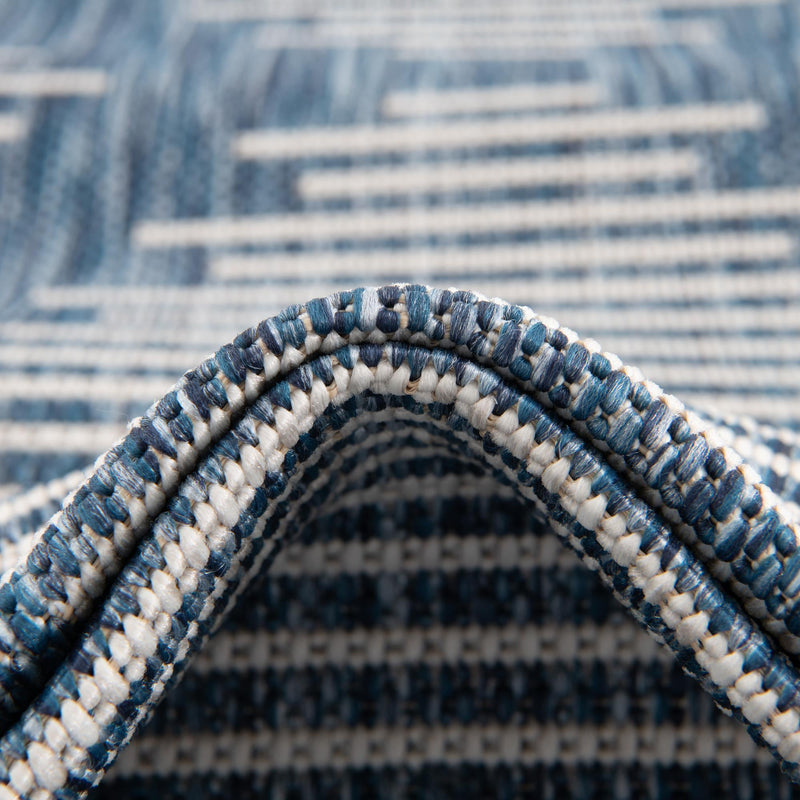 Urban Terrace Collection Area Rug -  Chelsea (Blue) Runner Blue  lifestyle 6