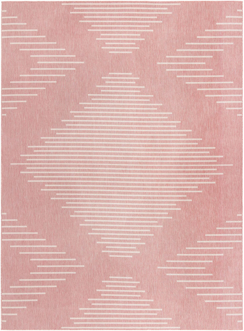 Urban Terrace Collection Area Rug -  Chelsea (Pink) Rectangle Pink Main