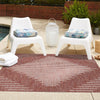 Urban Terrace Collection Area Rug -  Chelsea (Rust Red) Square Rust Red  lifestyle 22
