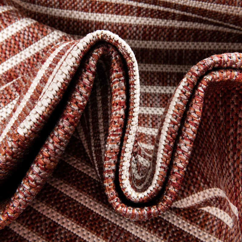 Urban Terrace Collection Area Rug -  Chelsea (Rust Red) Runner Rust Red  lifestyle 6