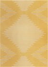 Urban Terrace Collection Area Rug -  Chelsea (Yellow) Rectangle Yellow Main
