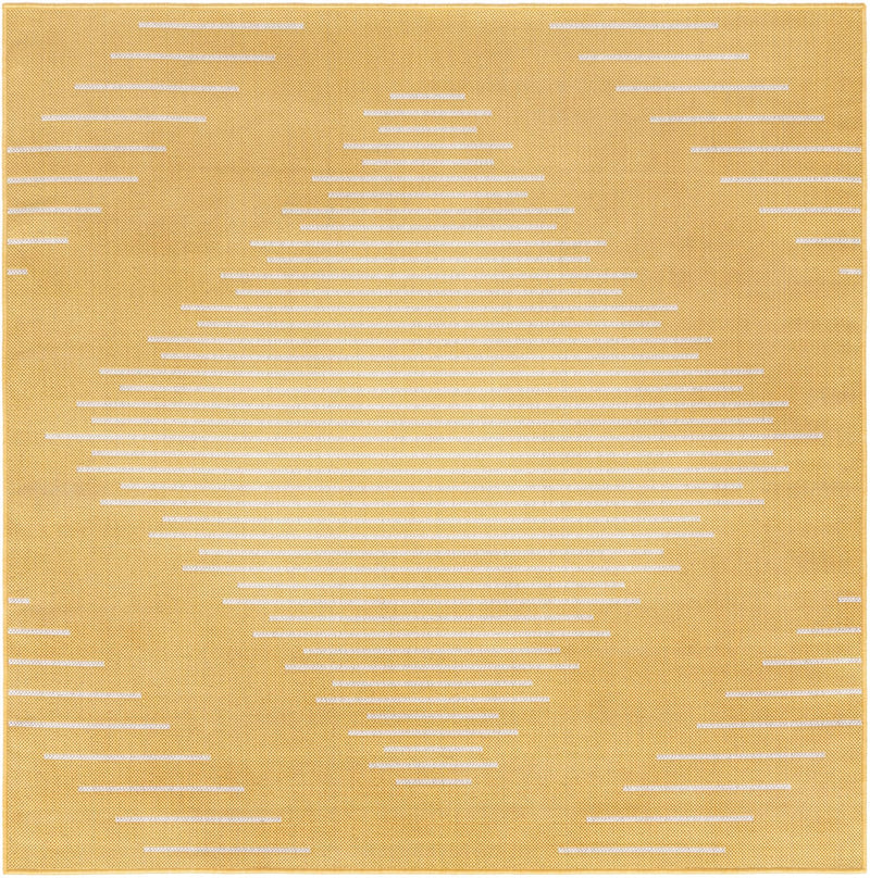Urban Terrace Collection Area Rug -  Chelsea (Yellow) Square Yellow Main