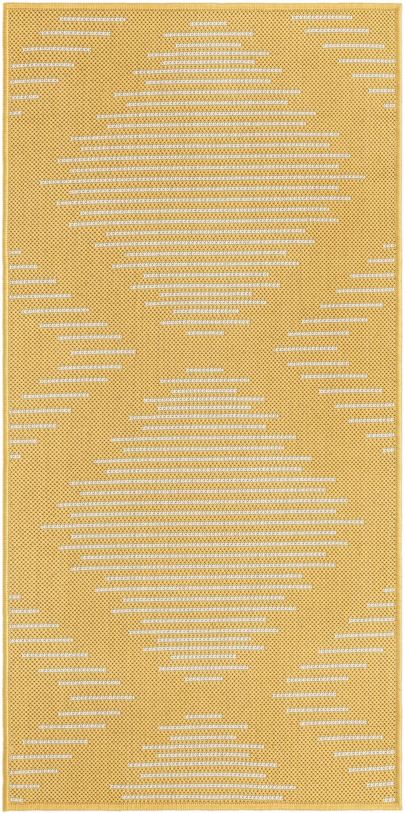 Urban Terrace Collection Area Rug -  Chelsea (Yellow) Runner Yellow Main