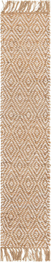 Woven Seaside Jute Collection Area Rug - Marina Table Runner Natural  lifestyle 47
