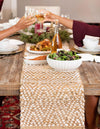 Woven Seaside Jute Collection Area Rug - Marina Table Runner Natural  lifestyle 54
